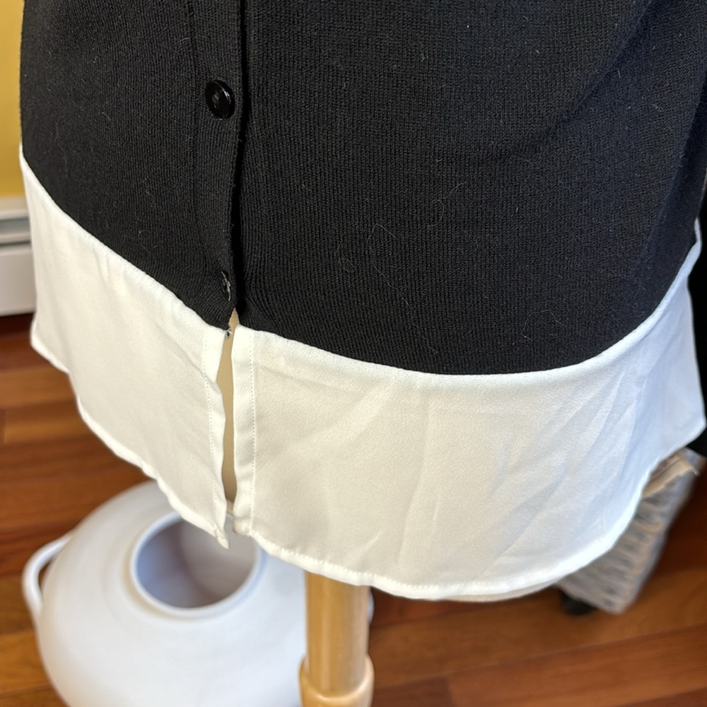 Private Label Color Block Sweater - Picture 3 of 4